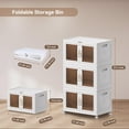 Storage Bins with Lids,Collapsible Closet Organizers and Storage