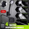 thumbnail image 2 of Portable Camping Shower with 6000mAh Battery, Dual - Speed Mode and IPX7 Waterproof for Outdoor Use, 2 of 7