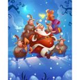 thumbnail image 2 of Cuadros Decorativos DIY taladro redondo completo diamante pintura 5D Santa Claus oveja Kit cartel artesanal Tmvgtek embutido en tela, 2 of 9
