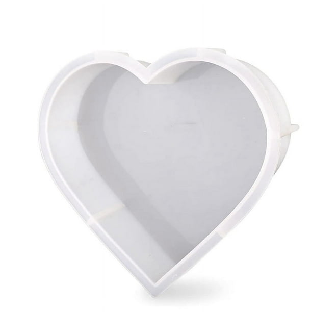Moldes de Silicona Grandes para Resina, Molde de Resina de CorazóN, Moldes de Resina Epoxi para la ConservacióN de Flores, FundicióN de Arte de Resina