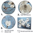 thumbnail image 3 of Designart "Flourishing Tranquil White Dogwood V" Dogwood Wall Art Living Room, 3 of 7