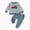 outfits001-Blue, variant on NOLDARES Baby Boy Fall Winter Clothes Toddler Kids Color Blocking Outfits Long Sleeve Sweatshirt Tops Joggers Pants Set Size:18-24 M,Blue