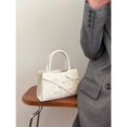 thumbnail image 2 of Bolso de mensajero con lazo para niñas, sencillo, para ir al trabajo, para teléfono móvil, pequeño, cuadrado, bolso de mano informal, 2 of 5