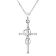 thumbnail image 2 of Necklaces for Women 2026 Fashion Shiny Rhinestone Christian Cross Pendant Necklace Jewelry Gift, 2 of 5
