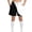 A54 Black, variant on Kids Boys Sporty Shorts Elastic Waist Drawstring Color Block Athletic Bottoms for Running Training Gym Playwear, 4T-15Y