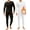 Black+White, variant on Men's Thermal Underwear Long Johns - 2 Pack Soft and Warm Long Underwear Base layer for Cold Weather