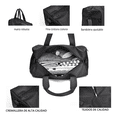 thumbnail image 3 of Maleta Deportiva Bolsa Gym Malubero,Negro, 3 of 5