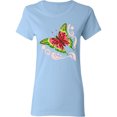 thumbnail image 3 of Inktastic Watermelon Butterfly Women's T-Shirt, 3 of 5