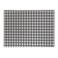 thumbnail image 2 of Proper Gingham Charcoal Kids Play Mat, 2 of 5