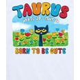 thumbnail image 3 of Pete The Cat - Taurus - Toddler And Youth Short Sleeve Graphic, 3 of 6