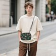thumbnail image 6 of FORMRS Mini Crossbody Bag for Women Adjustable Rope Shoulder Casual Phone Purse, Green Christmas Hats, 6 of 7
