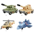 thumbnail image 4 of Bewildely Juguetes ensamblados para niños, modelos grandes de plástico portátiles, juego educativo, herramientas para exteriores, Kits de construcción modelo, 4 of 6
