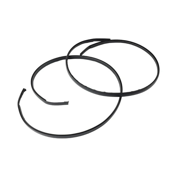 1 Pair Roof Rubber Strips Replacement Weatherstrip Easy Installation Rain Seal Auto Accessories 75555-12120 75556-12120