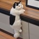 thumbnail image 3 of Gato Colgante Tv Gato Colgante Adornos Creativos Figuritas Regalos Para El Jardín Del Hogar Lindo Gato De Peluche De Juguete Methold HA046753-02, 3 of 6