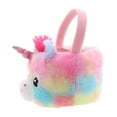 thumbnail image 3 of Way To Celebrate Unicorn Plush Basket, Rainbow, 3 of 5