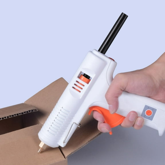 GOOHOCHY Jumbo Hot Glue Sticks Black Synthetic Material 12Pcs