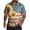 #01 Dark Blue, variant on Patriotic Button Down Shirts Men Usa Flag Print Lapel Collar Short Sleeve Tops 1776-2026 Patriotic Star Relaxed Fit Soft Tshirts, S, #01 Red