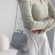 thumbnail image 4 of Bolsos de hombro con diamantes de moda, bolso cruzado con cadena de diamantes de imitación para mujer, 4 of 5