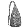 thumbnail image 1 of Fashion Leopard Sling Backpack - Runway-Inspired Print, Lightweight Durable Shoulder Bag, 1 of 4
