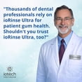thumbnail image 3 of ioRinse Ultra Periodontal Rinse & Gum Mouthwash, Alcohol Free Mouth Rinse for Gum Disease, Fights Gingivitis, Plaque & Bad Breath, Bleeding Gums mouthwash with Molecular Iodine & Xylitol, 1L, 3 of 4