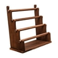 thumbnail image 3 of Sharplace Wood Bangle Bracelet Holder Watch Display Headband Holder Watch Rack Jewelry Organizer for Live Broadcast Store Jewelry Props 4 Tier, 3 of 9