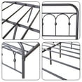 thumbnail image 5 of alazyhome Twin Platform Metal Bed Frame, Easy Assembly, Black, 5 of 6
