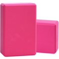 thumbnail image 1 of Yoga Block - Supportive Latex-Free EVA Foam Soft Non-Slip Surface for Yoga, Pilates, Meditation 2PCS, 1 of 7
