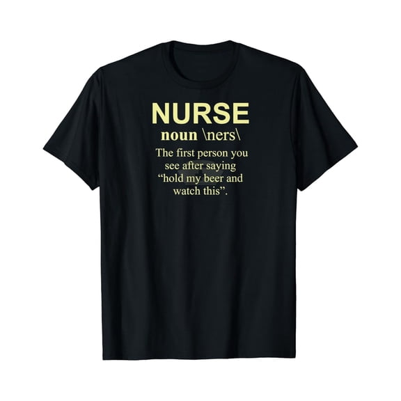 Sam Soft Noun Nurse Definition T-Shirt LPN RN CNA Cool Gift