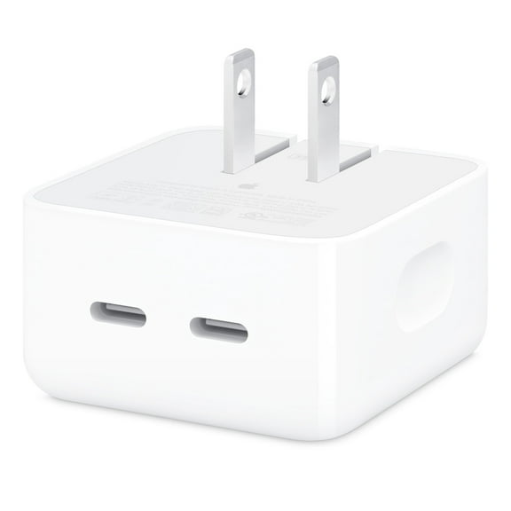 Wall Charger USB C , 35W Fast Charger Type C - Charging Block Dual Port GaN  PD Power Adapter with Plug USB C Charger Block Cube for iPhone, iPad, Watches, Samsung all electronics with USB C