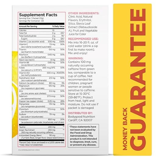 Pureboost Clean Energy Booster, Strawberry Lemonade 30 Count, Refreshing Energy Drink mix with B12, Electrolytes & Antioxidants, Sugar-Free with No Sucralose
