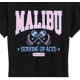 thumbnail image 3 of Barbie - Malibu Varsity - Women'S Short Sleeve Graphic T-Shirt, 3 of 5