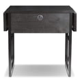thumbnail image 6 of Bowery Hill Wood Computer Office Desk in Mission Oak, 6 of 8