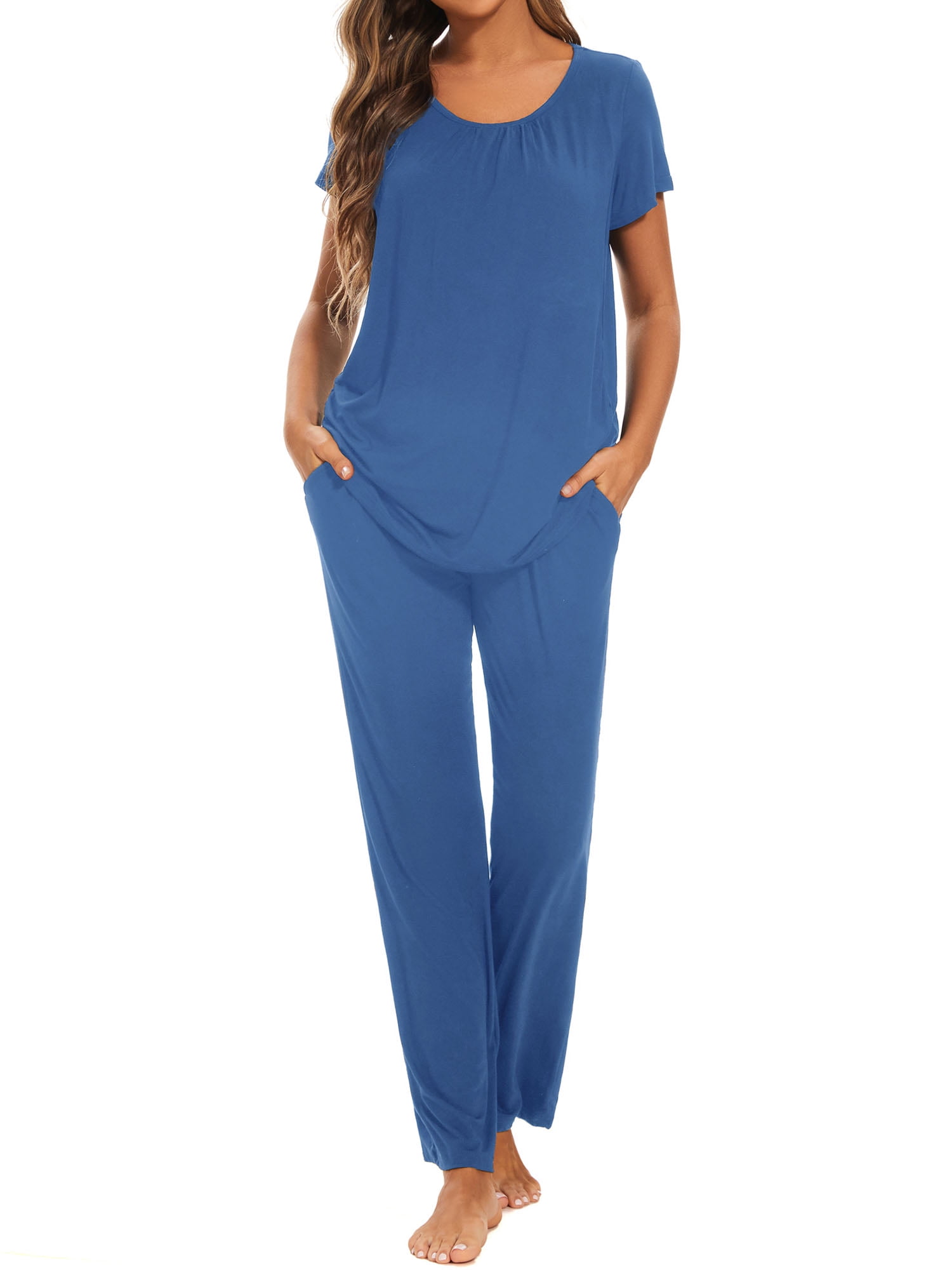 Frida Mom Smallshow Women's Maternity Postpartum Pajamas Ruched