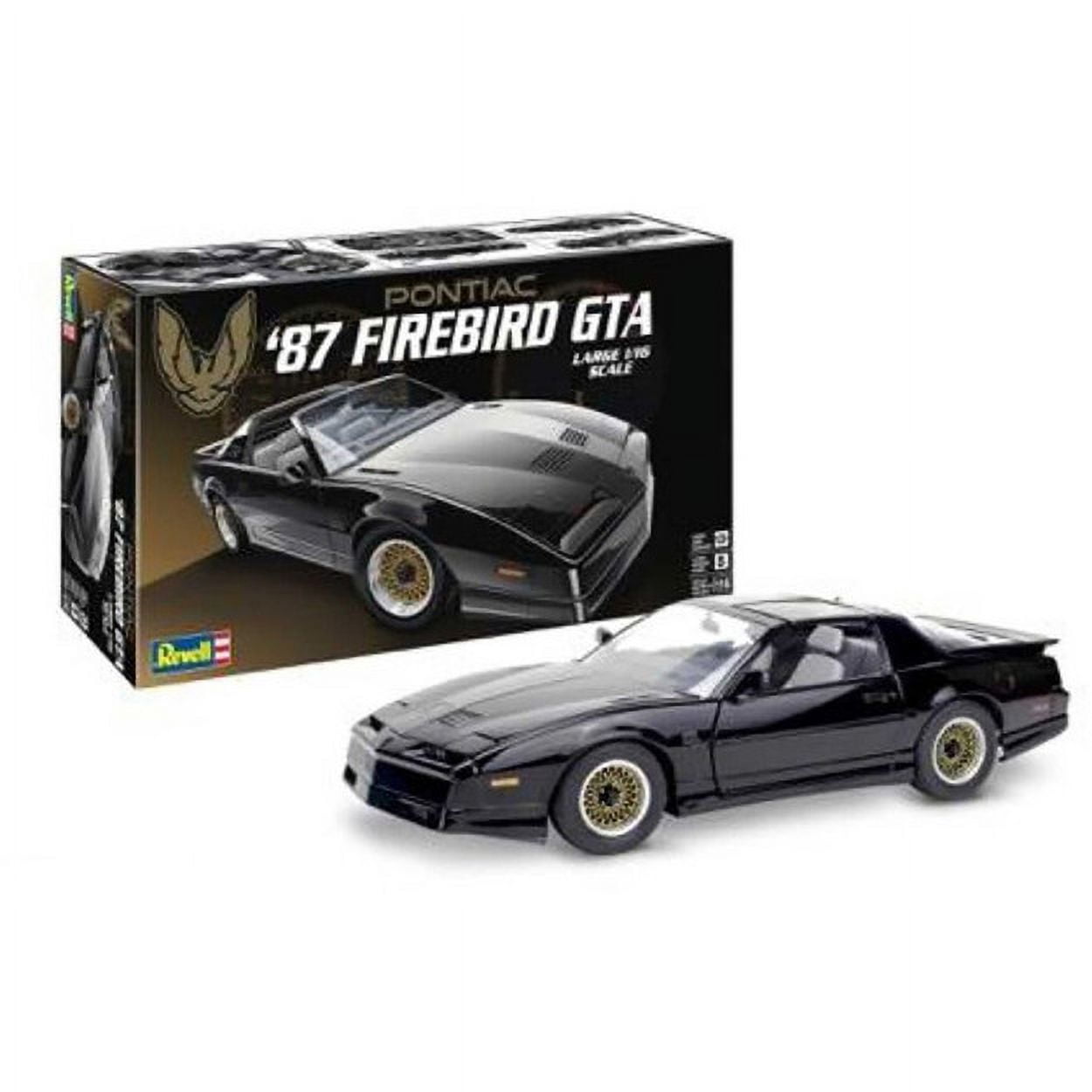 Revell 14535 '87 Pontiac Firebird GTA 1:16 Scale 144-Piece Skill Level 5 Model Car Building Kit White