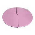 thumbnail image 3 of Almencla Tapis de Danse Pliable pour Perche Protection de Plancher Tapis Anti-Choc pour Intérieur Studio Extérieur Rose, 3 of 8