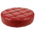 thumbnail image 1 of SHISUYAN Lot de 1 12.6x12.6x3in Coussin de Siège Rond Rouge en Mousse Pu pour Tabouret de Bar Durable Hauteur Réglable Confortable, 1 of 8