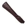 thumbnail image 3 of Sunjoy Tech Women Gloves Full Finger Windproof Faux Leather Long Arm Gloves for Shopping Party, 3 of 3