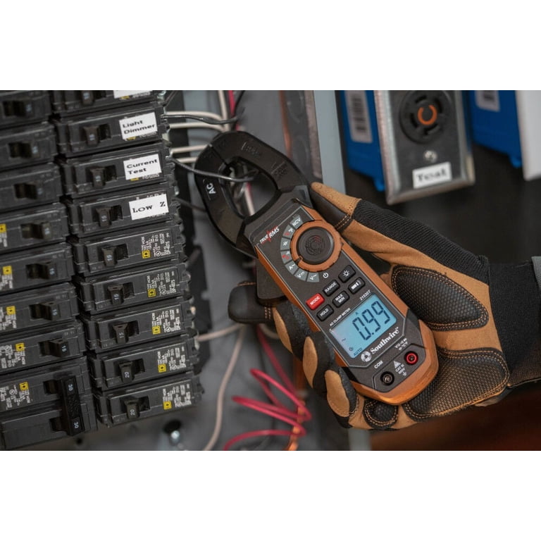 Southwire 21510N 400A AC Clamp Meter with Built-In NCV, Worklight