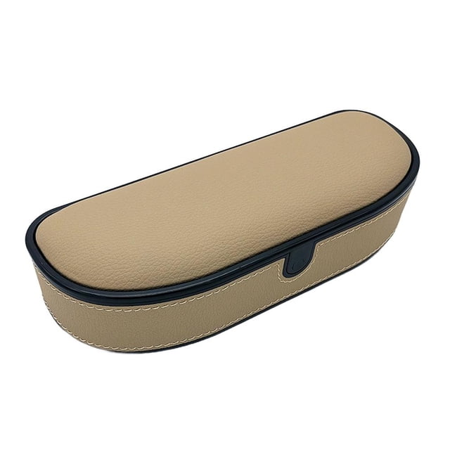 Adjustable Car Armrest Support, Universal Elbow Rest with Storage, PU Leather Console Pad, Ergonomic Height Adjustment for Driver Comfort, All Car Models