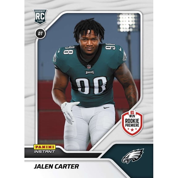 NFL 2023 Instant RPS First Look Football Jalen Carter #5 (Rookie Card)