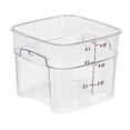 thumbnail image 2 of Cambro CamSquares FreshPro Series Food Storage Container, 6 Qt - 9"L x 9"W x 7 1/10"H, 2 of 2