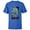 Royal, variant on Disney Wish Asha Starry Swirl Rosas Night and Movie Logo - Short Sleeve T-Shirt for Kids - Customized-White
