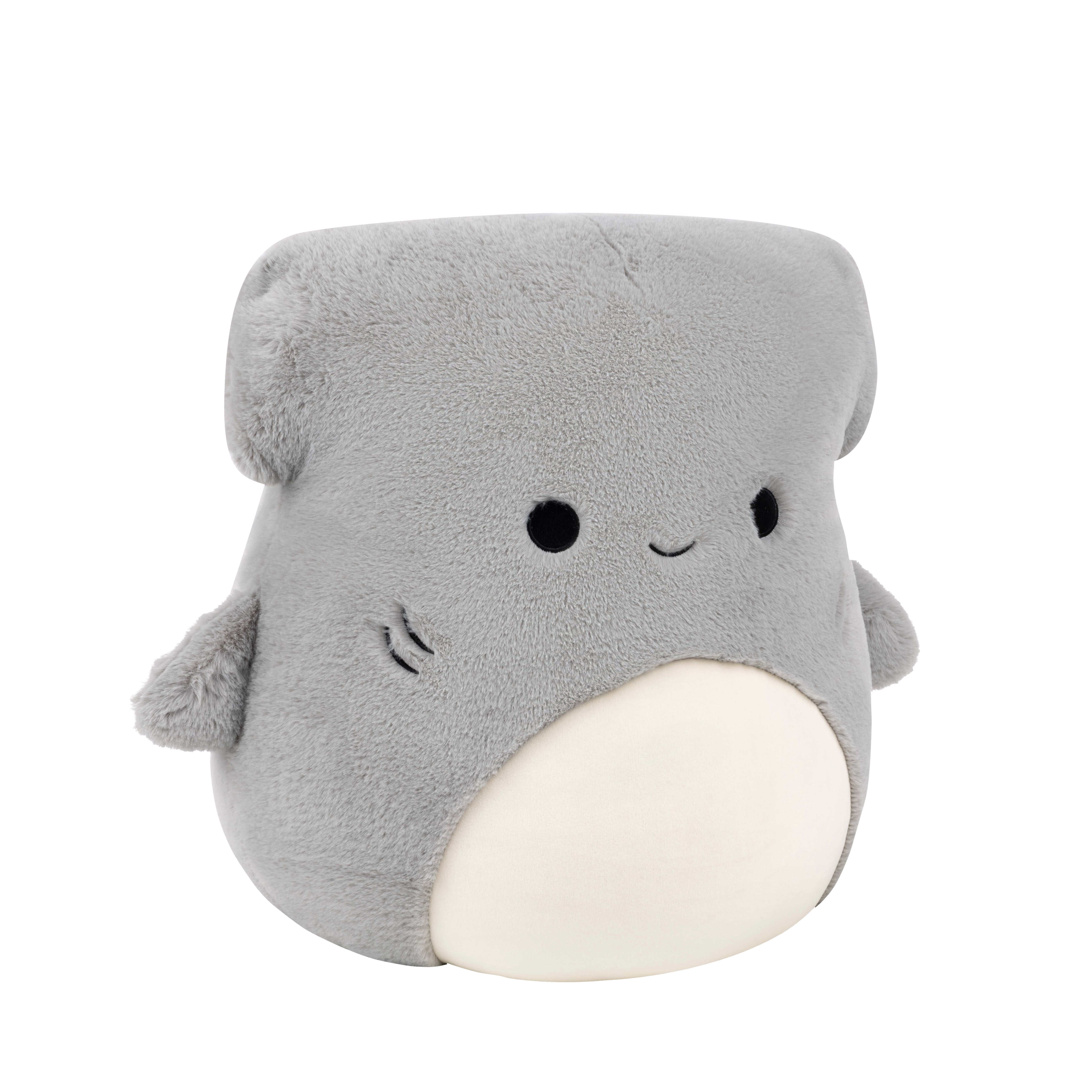 Squishmallows Original 12 inch Tank the Grey Hammerhead Shark FuzzAMallows – Child's Ultra Soft Plush Toy