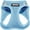 Baby Blue (Matching Trim), variant on Voyager Dog Harness Step-In Air Mesh Vest Harness by Best Pet Supplies