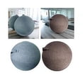 thumbnail image 1 of Pilates Sitting Ball Chair Dustproof Protector in Grey 65cm Yoga Ball Cover, 1 of 2