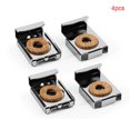 thumbnail image 1 of 4pcs/set Adjustable Bathroom Glass Clamps Practical Mirror Clips Easy Install Wall Bracket Hanger Spring Loaded Square Durable, 1 of 5