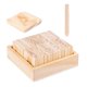 thumbnail image 1 of 1 Set Wooden English Letter Recognition Toy Alphabet Teaching Plaything for Kids, 1 of 4