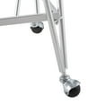 thumbnail image 6 of Linon 2-Tier Mobile Metal & Glass Bar Cart, 32.5" H, Chrome, 6 of 7