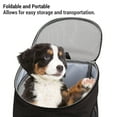thumbnail image 3 of Cat Backpack Carrier, Spacious Breathable Mesh Convenient Pet Carrier Backpack Foldable Portable Pet Travel Carrier Backpack for Travel Outdoor, 3 of 7