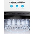 thumbnail image 3 of Máquina de hacer hielo inteligente GoveeLife para encimera, 12 kg/24 horas, 3 of 9
